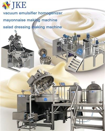 Linia do produkcji emulsji majonezu ze stali nierdzewnej