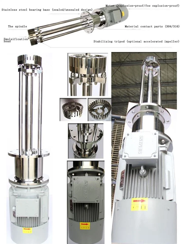 High Shear Mixing Homogenizer